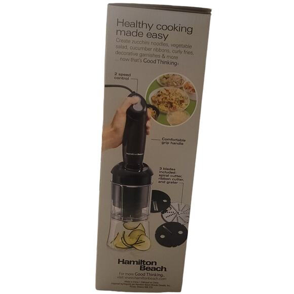 Hamilton Beach 3-in-1 Spiralizer - Picture 3 of 6